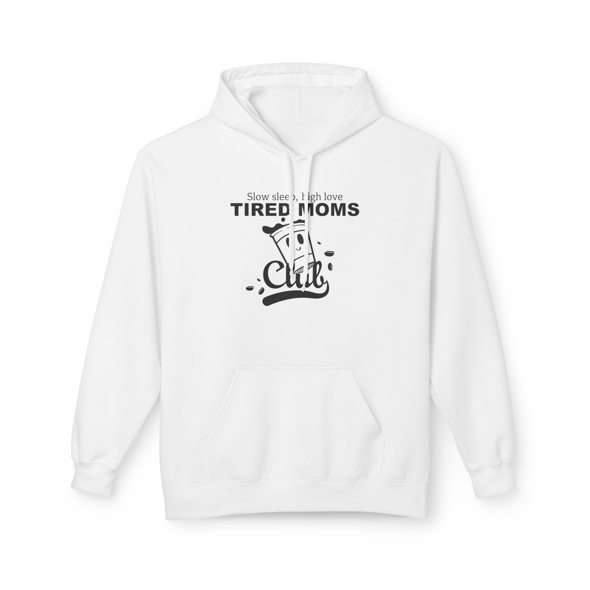 Tired Moms Club | Hoodie — Funny Coffee & Mom Life Sweatshirt