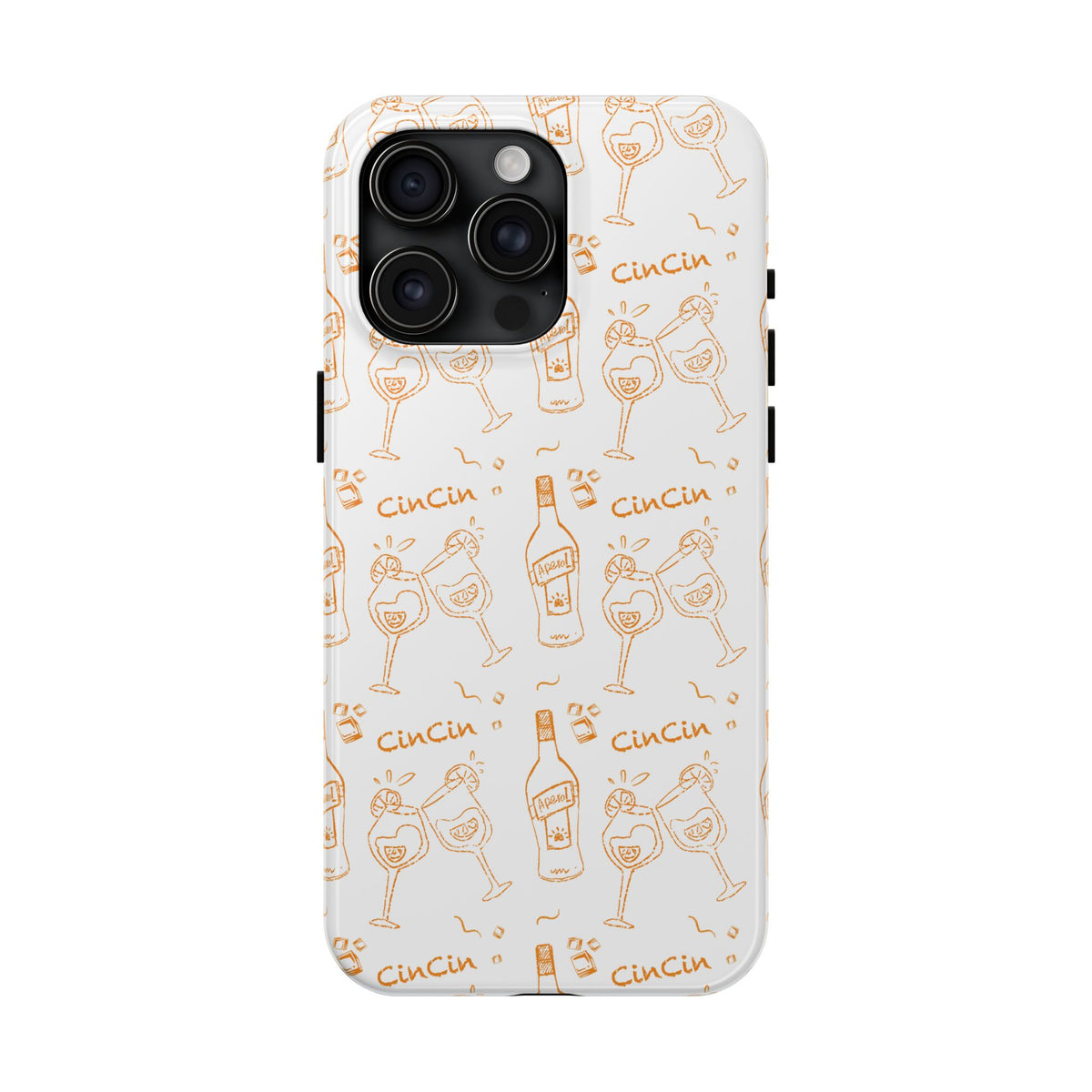 Cin Cin Spritz Tough Phone Case — White Cin Cin Brunch Collection Inspired Design