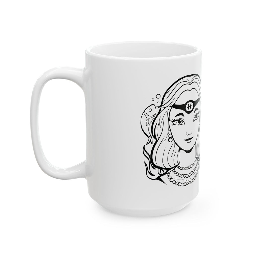 Pisces Mom Mug – Zodiac Coffee Mug for Mom | Astrology Gift (11oz/15oz)