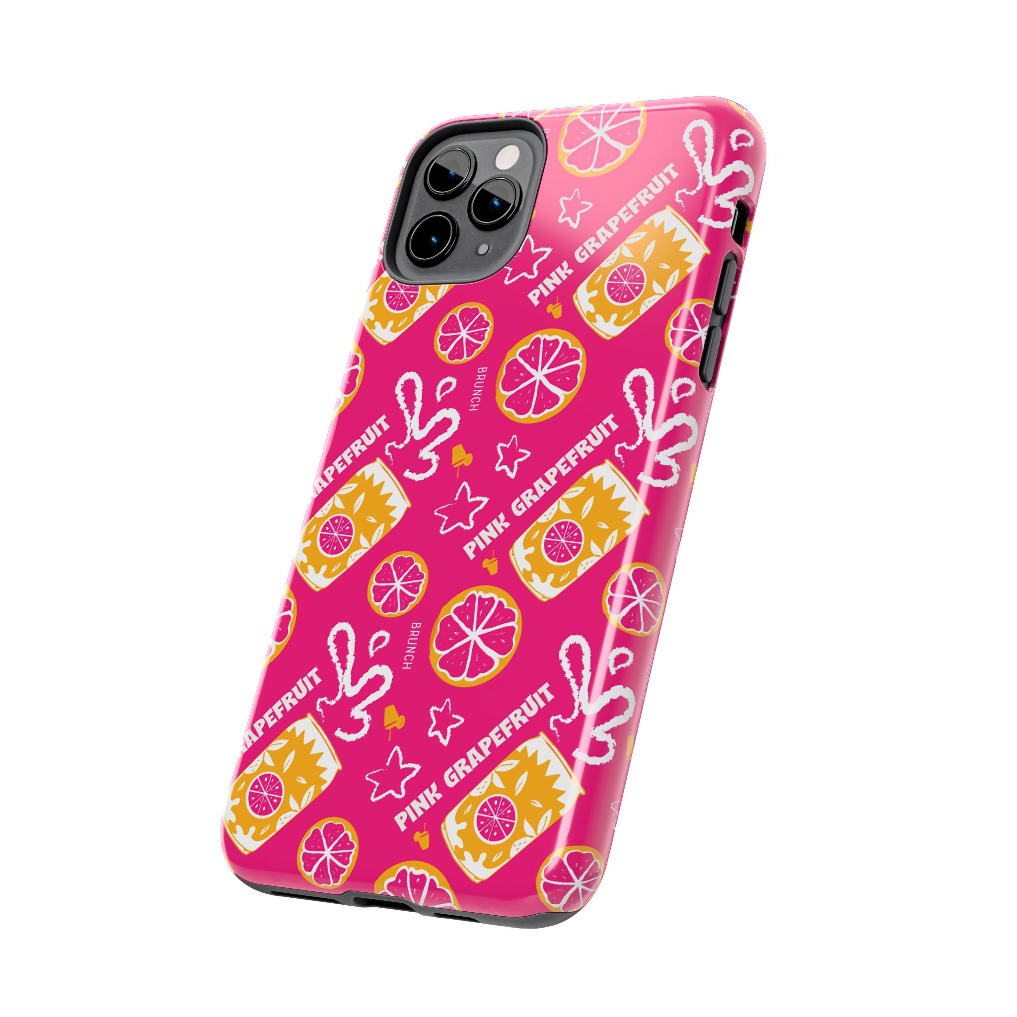 Pink Grapefruit Fruit CollectionTough Phone Case — Pink Aperol Inspired Design