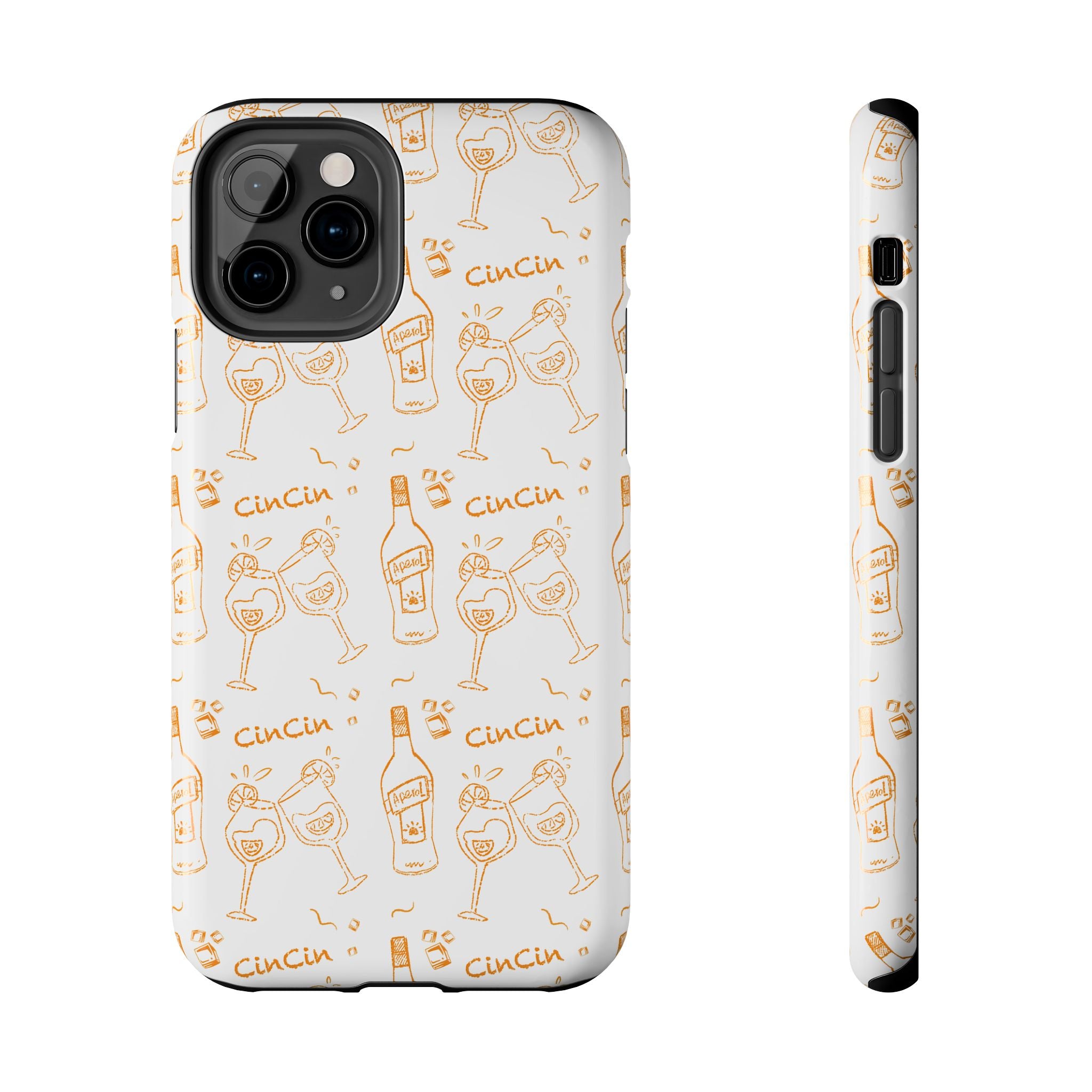 Cin Cin Spritz Tough Phone Case — White Cin Cin Brunch Collection Inspired Design