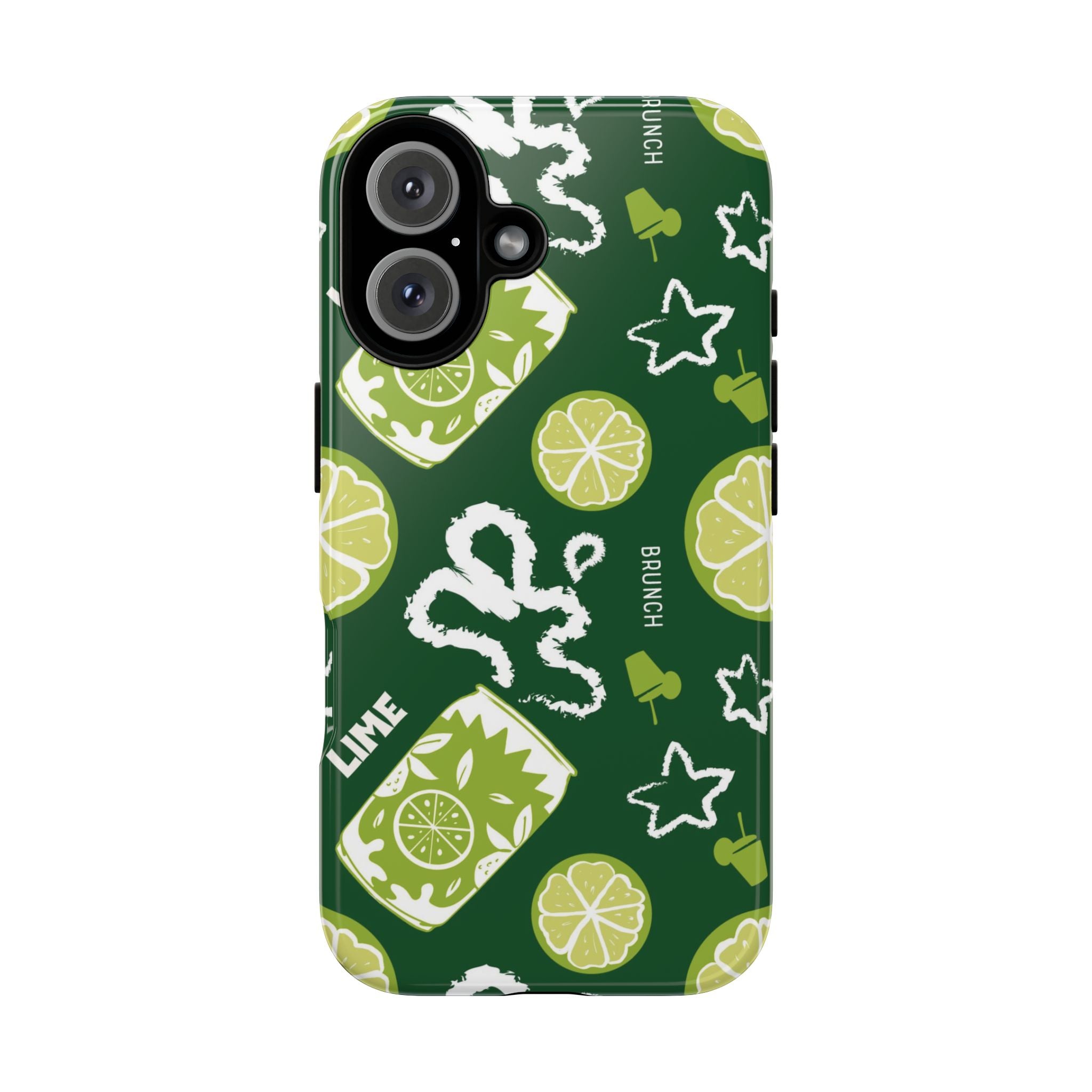 Lime Crush Tough Phone Case – Citrus Summer Vibes