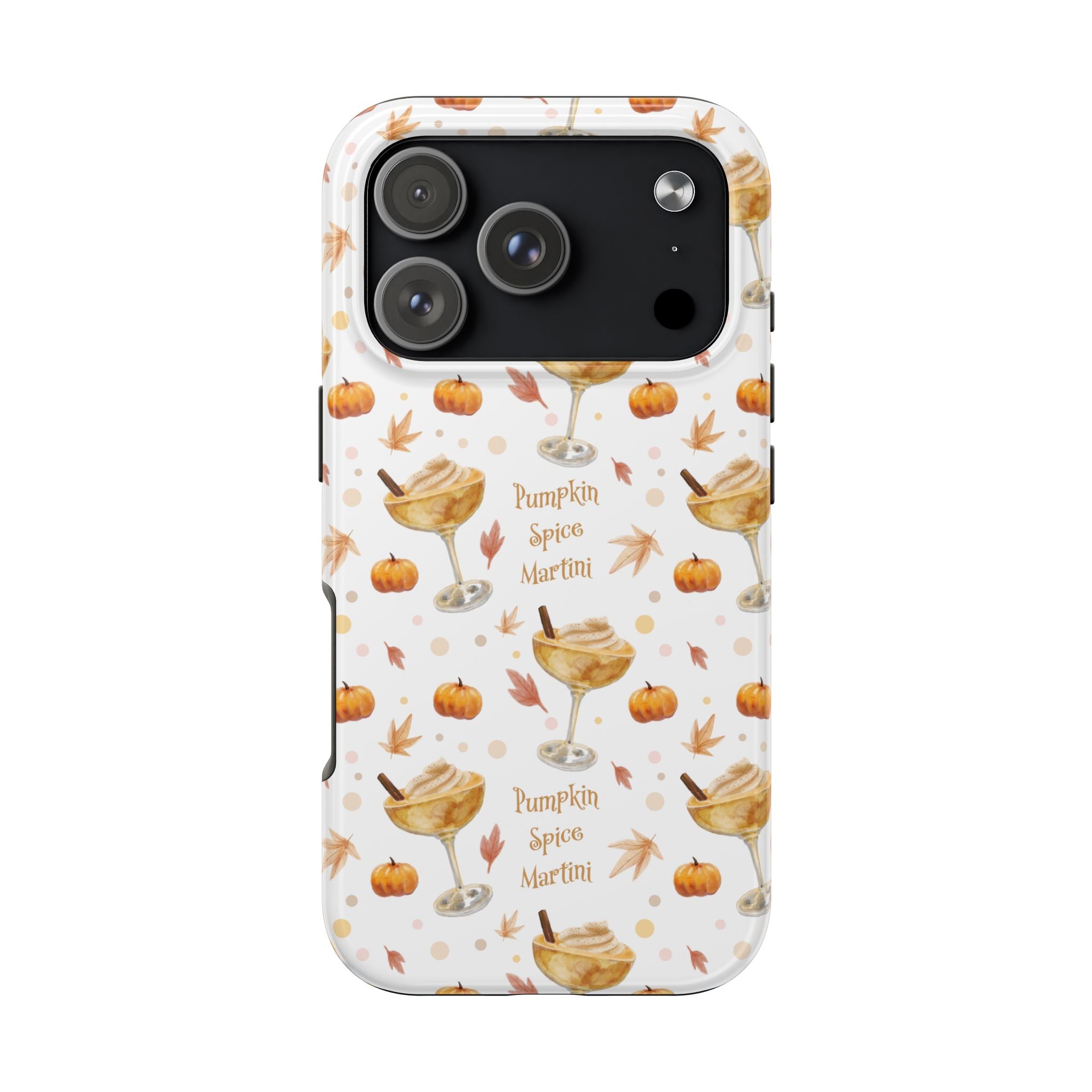 Pumpkin Spice Martini Tough Phone Case — White Pumpkin Collection Inspired Design