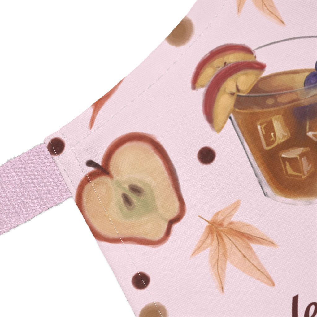 Apple Cider Old Fashioned Apron  — Light Pink Apple Cider Collection Inspired Design