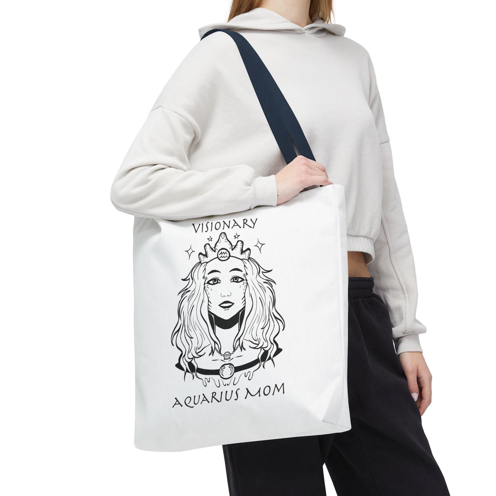 Aquarius Mom | Tote Bag — Zodiac Astrology Gift