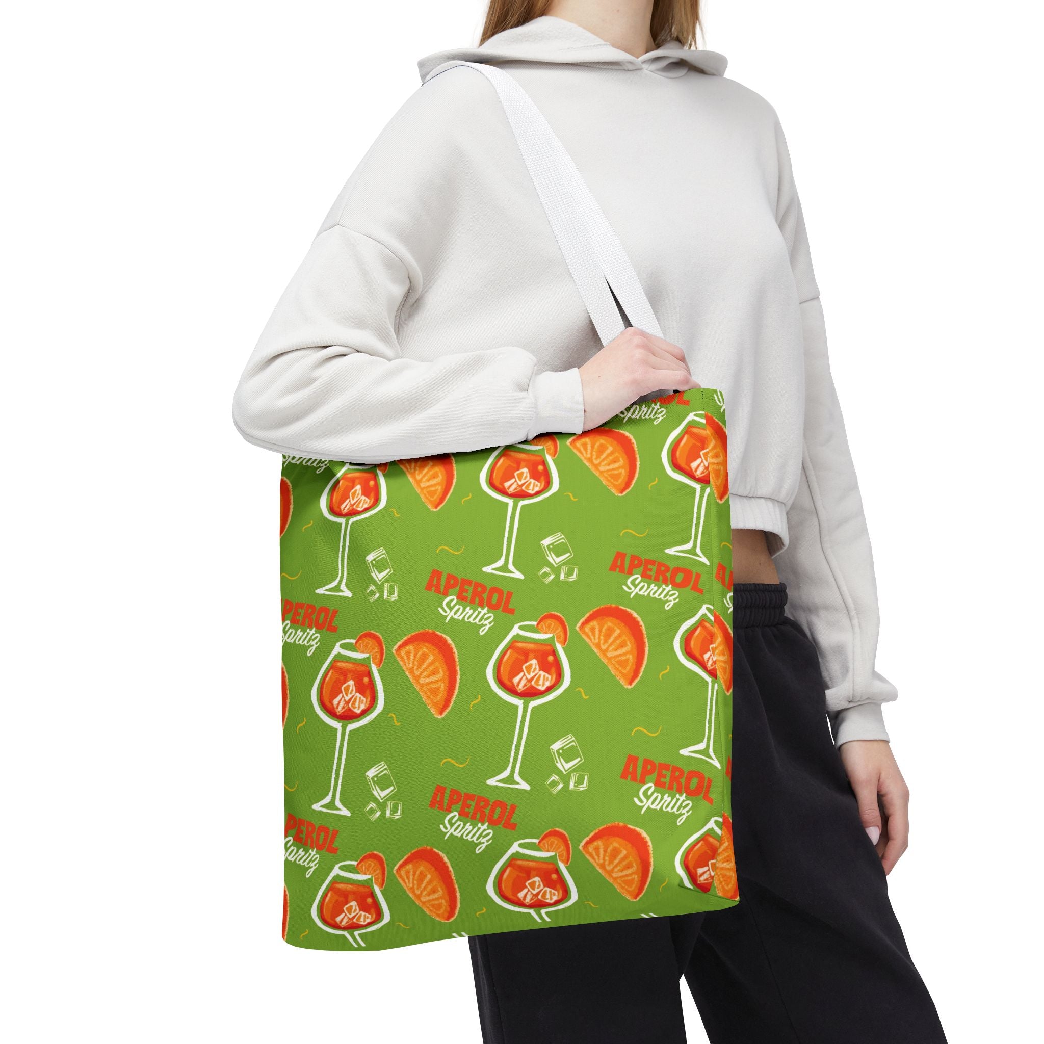 Aperol Spritz Tote Bag – Green Spritz Collection Inspired Design