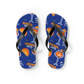 Aperol Spritz Flip Flops — Summer Cocktail Pattern Beach Sandals