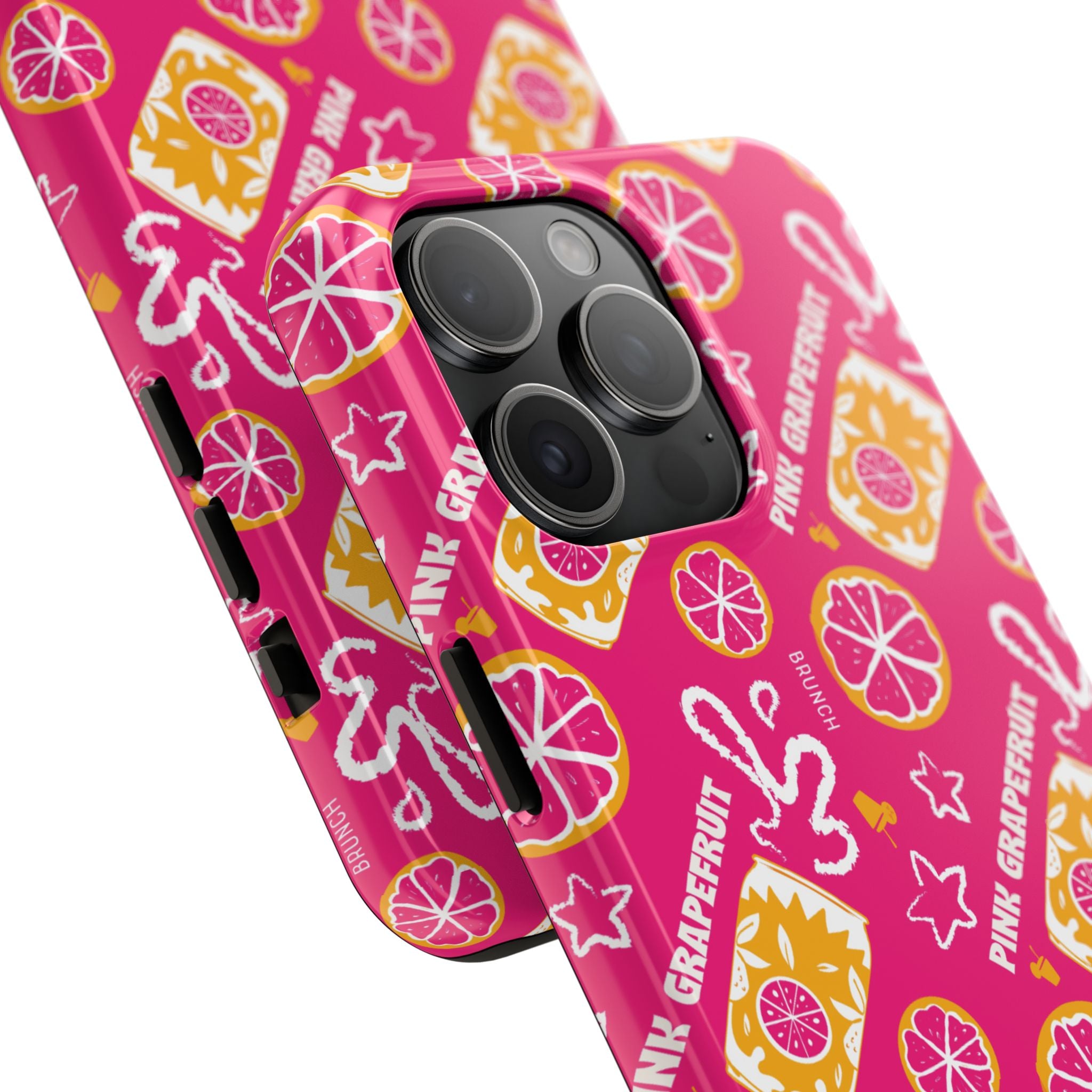 Pink Grapefruit Fruit CollectionTough Phone Case — Pink Aperol Inspired Design