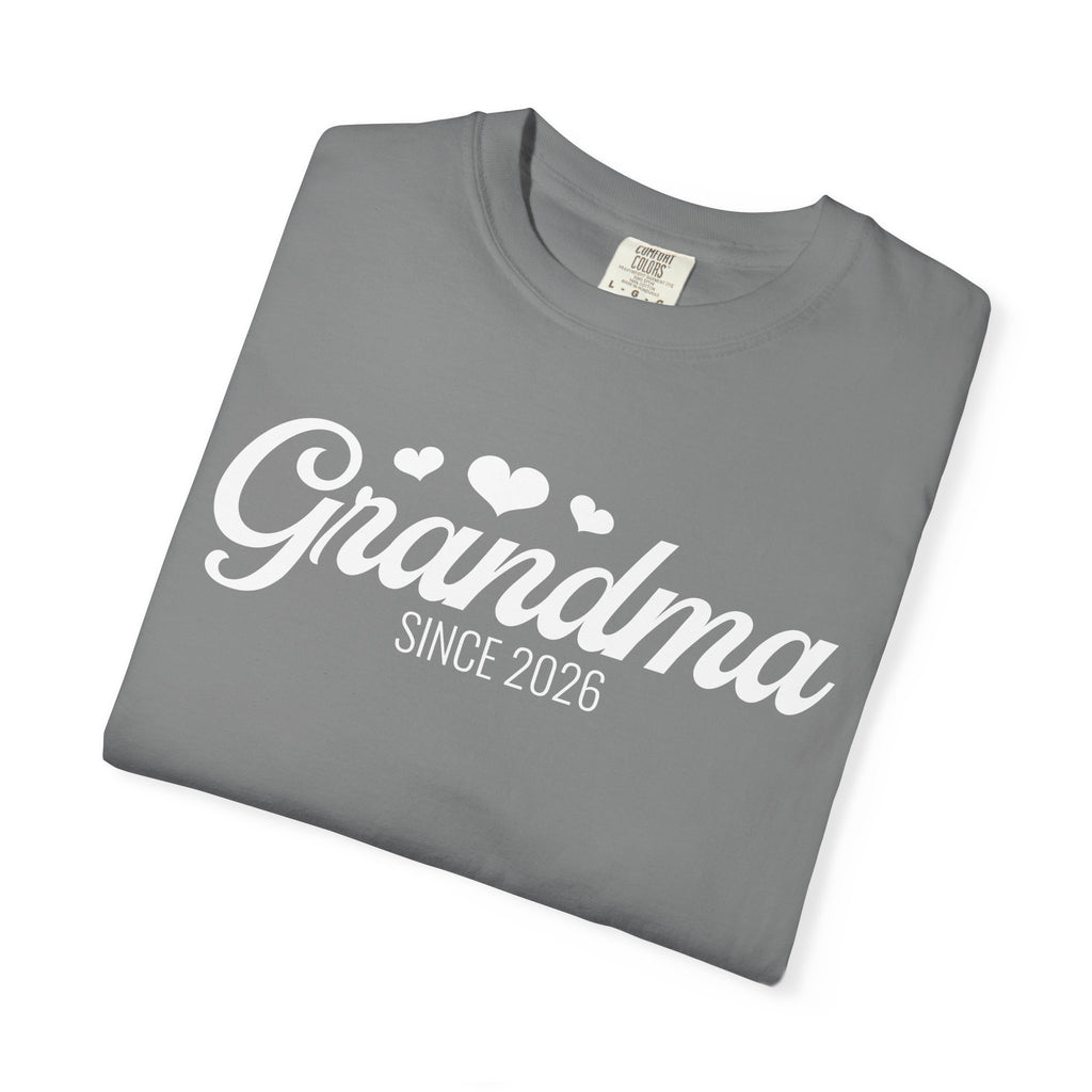 Grandma Since 2026 T-Shirt — For New Grandmas
