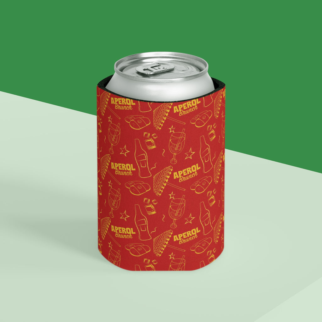 Aperol Brunch Red Collection Can Cooler - Red Aperol Inspired Design