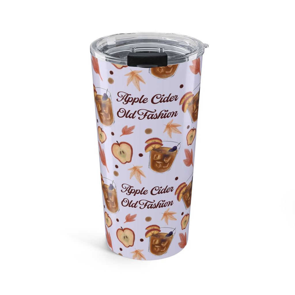 Apple Cider Old Fashioned 20oz Tumbler — Light Violet Apple Cider Collection Inspired Design