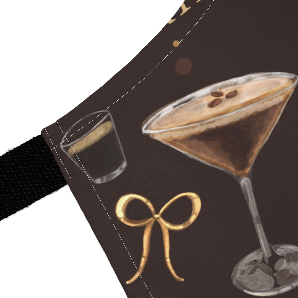 Espresso Martini Apron — Dark Brown Espresso Collection Inspired Design