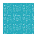Cin Cin Tablecloth — Turquoise Cin Cin Brunch Inspired Design