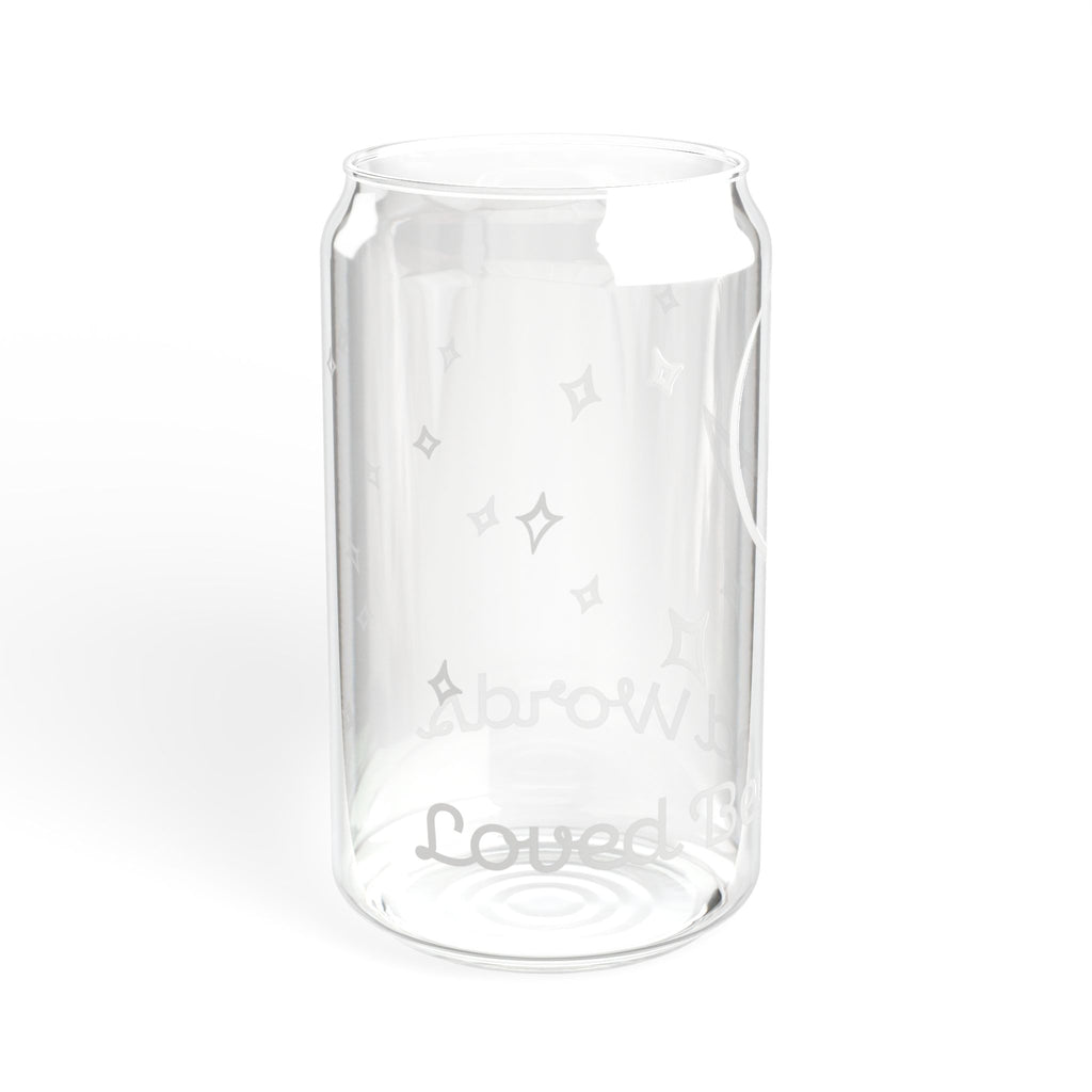 Moon & Stars 16oz Sipper Glass – Celestial Gift for Her | Loved Beyond Words