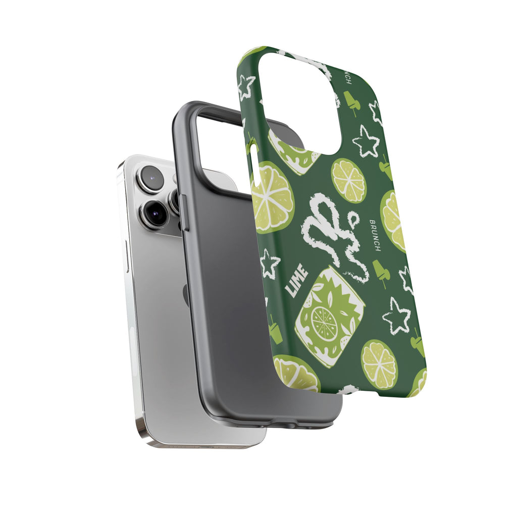 Lime Crush Tough Phone Case – Citrus Summer Vibes