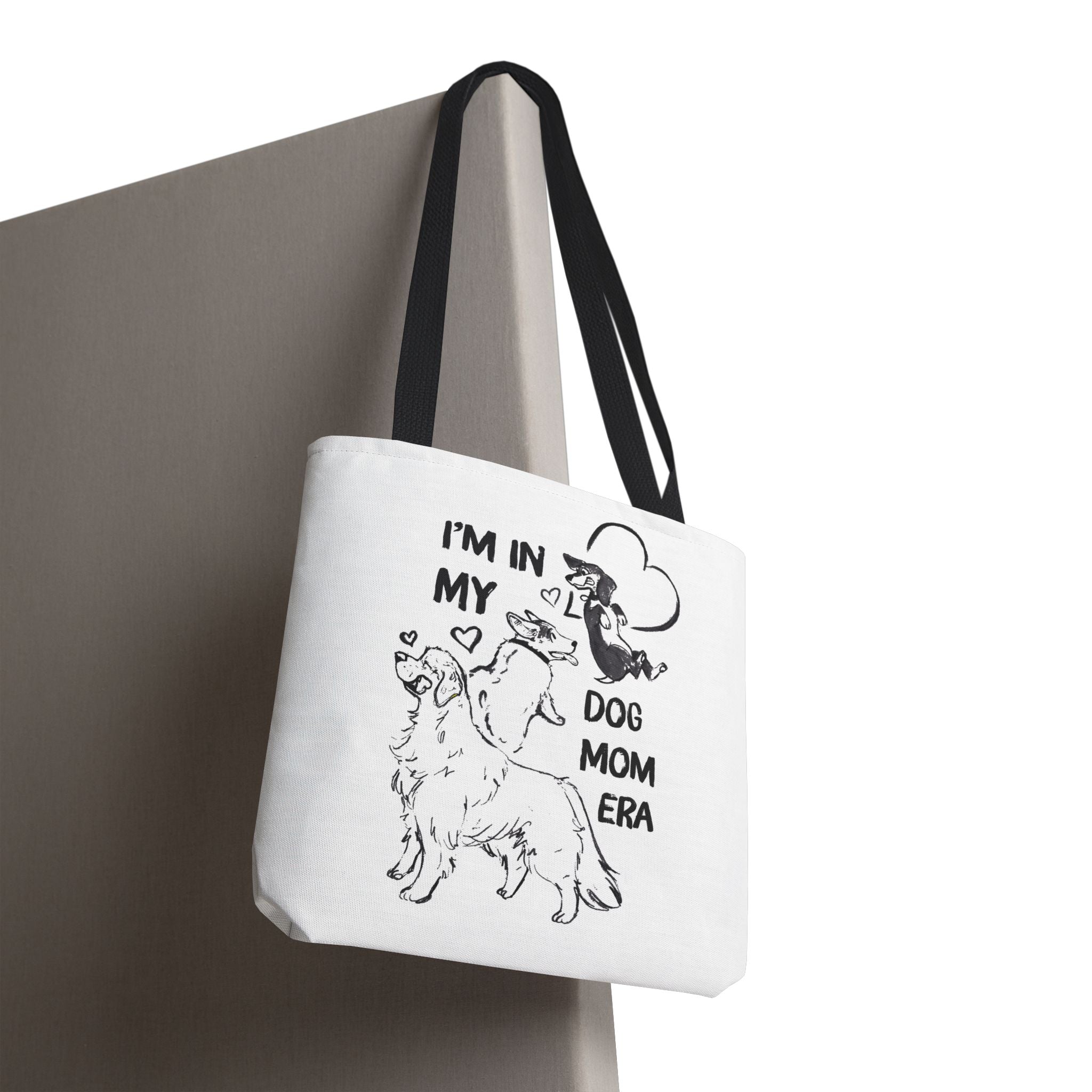 Dog Mom Era Tote Bag – Cute Puppy Tote for Dog Mom | Dog Lover Gift