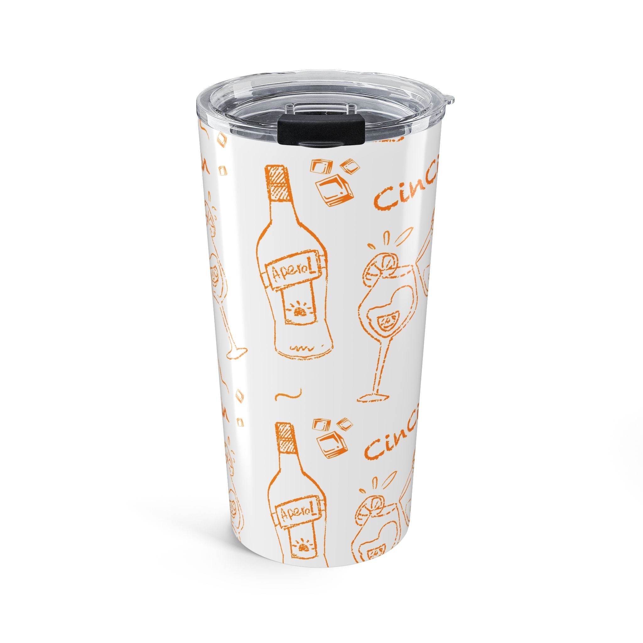 Cin Cin 20oz Tumbler - Orange Aperol Inspired Design