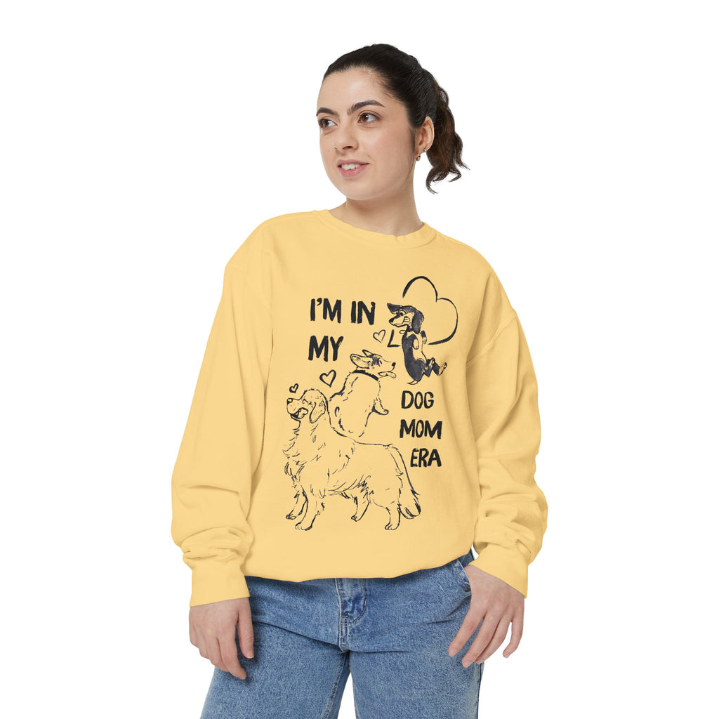 I’m In My Dog Mom Era Sweatshirt – Cozy Dog Mom Crewneck | Gift for Dog Lovers