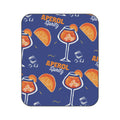 Aperol Spritz Picnic Blanket — Orange Cocktail Pattern Outdoor Blanket