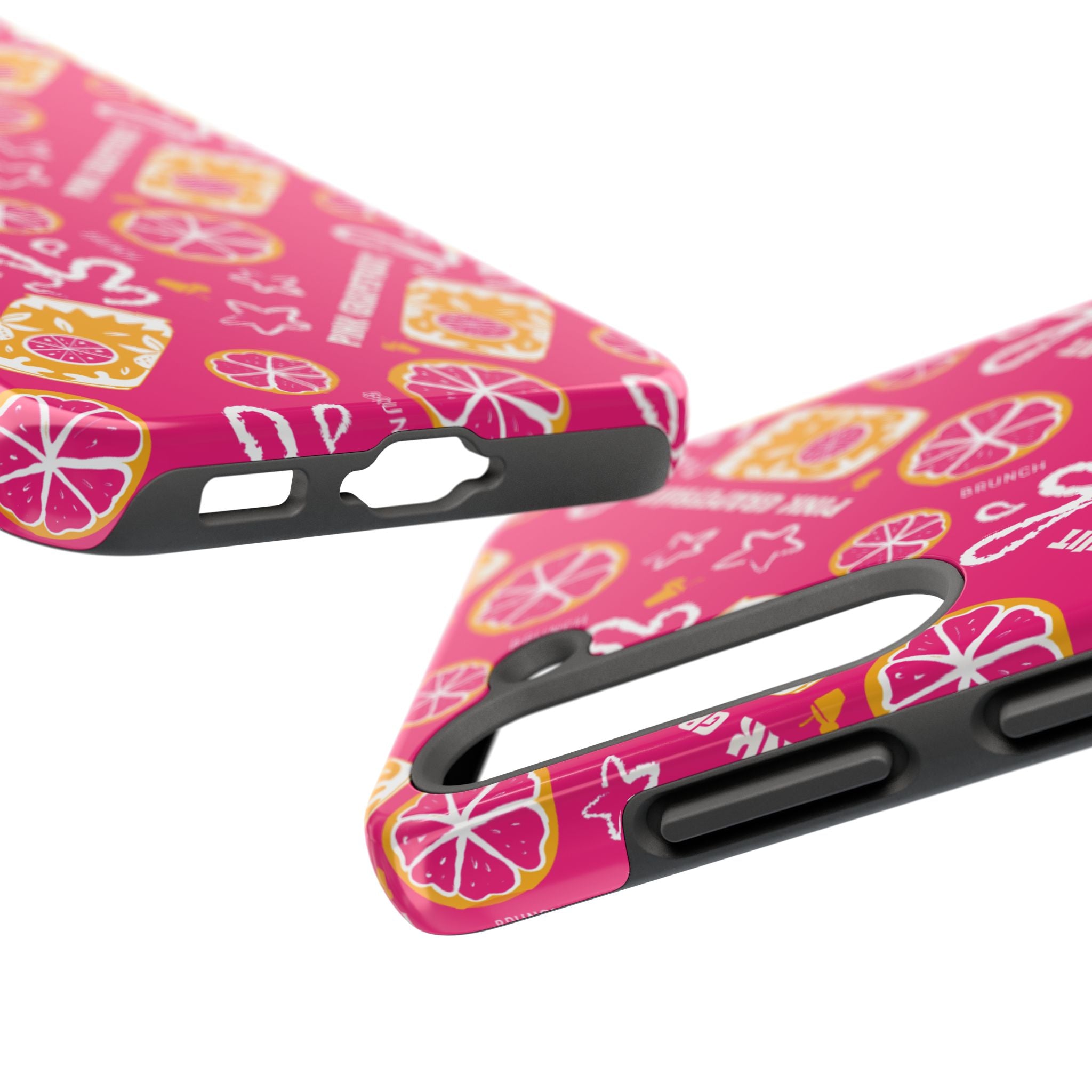 Pink Grapefruit Fruit CollectionTough Phone Case — Pink Aperol Inspired Design