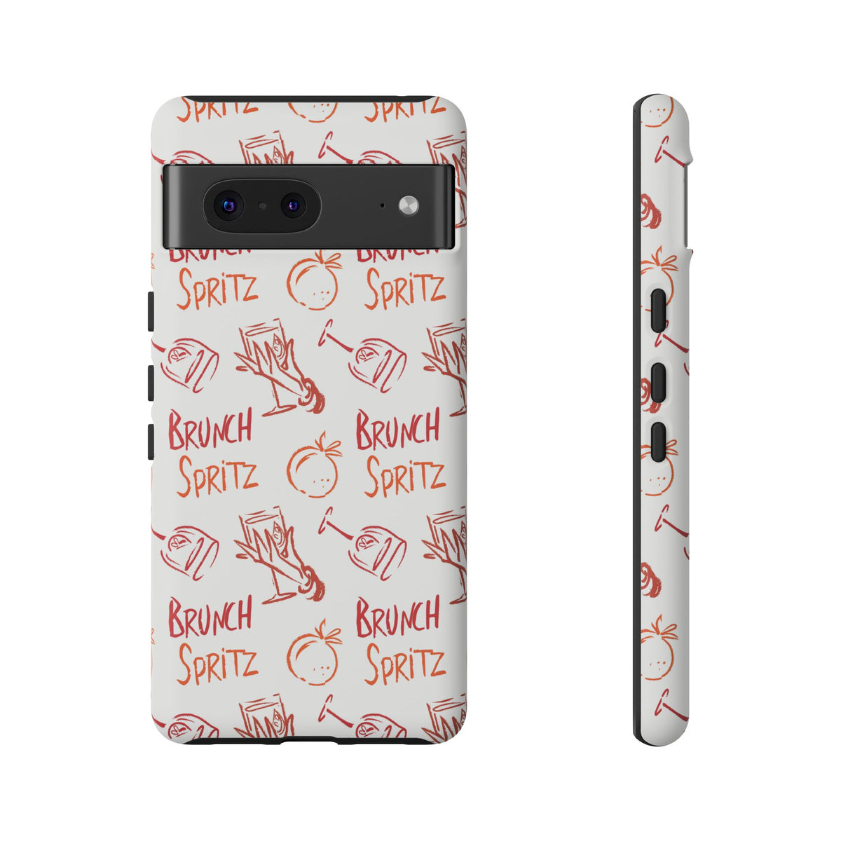Brunch Spritz Phone Case — Red & Orange Aperol Inspired Design