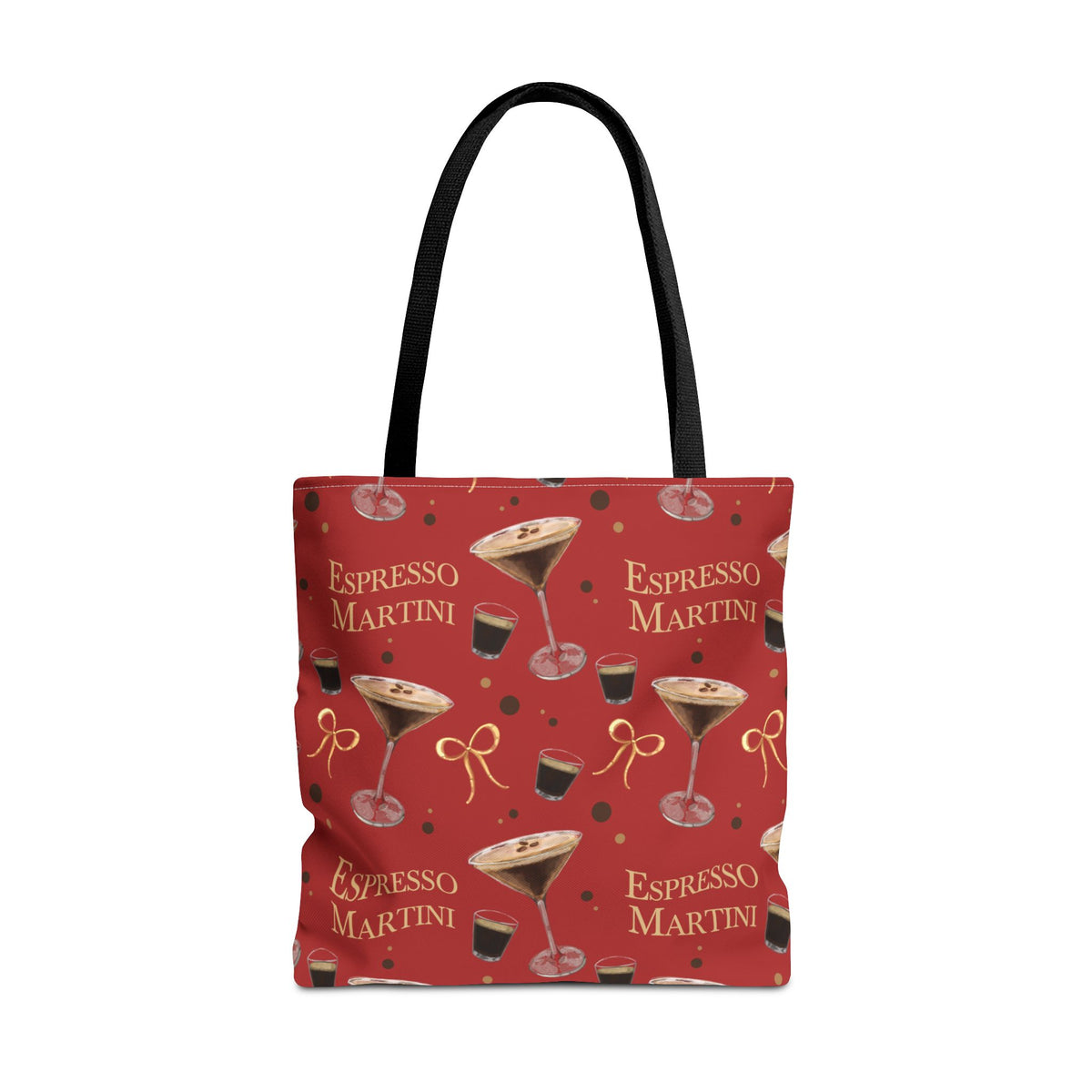 Espresso Martini Tote Bag — Red Espresso Collection Inspired Design