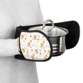 Pumpkin Spice Martini Double Oven Mitt — White Pumpkin Collection Inspired Design