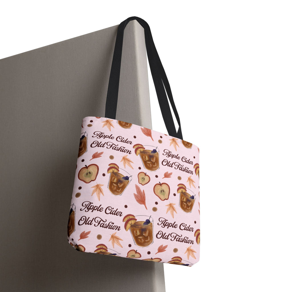 Apple Cider Old Fashioned Tote Bag — Light Pink Apple Cider Collection Inspired Design