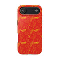 Red Aperol Brunch Tough Phone Case — Citrus Cocktail Protective Cover