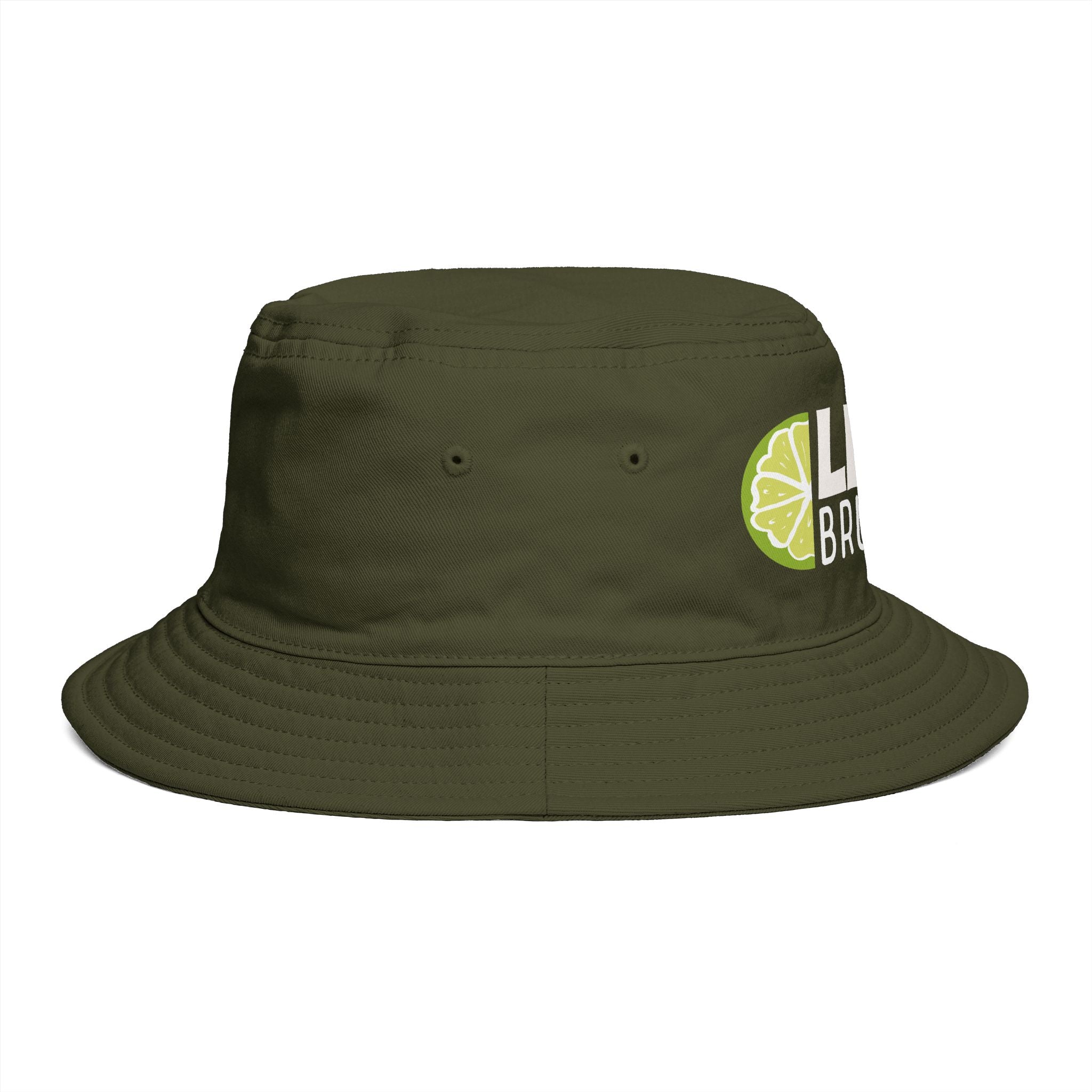 Lime Brunch Bucket Hat – Aperol Spritz Party Hat