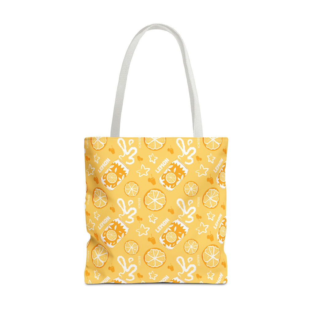 Lemon Brunch Tote Bag – Yellow Aperol Inspired Design