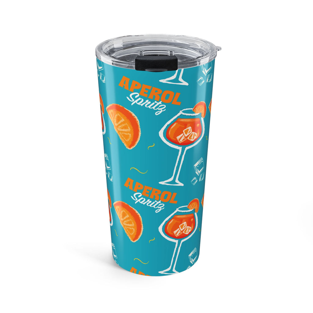 Aperol Spritz 20oz Tumbler — Turquoise Aperol Inspired Design
