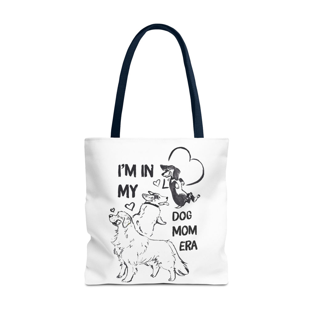 Dog Mom Era Tote Bag – Cute Puppy Tote for Dog Mom | Dog Lover Gift