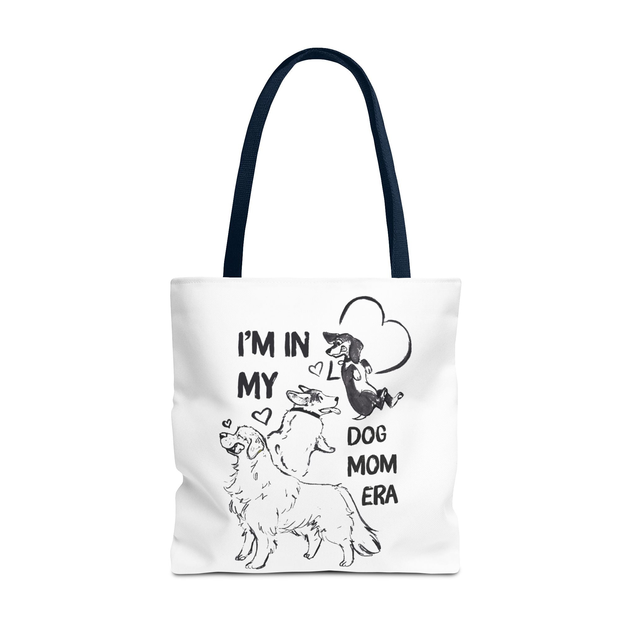 Dog Mom Era Tote Bag – Cute Puppy Tote for Dog Mom | Dog Lover Gift