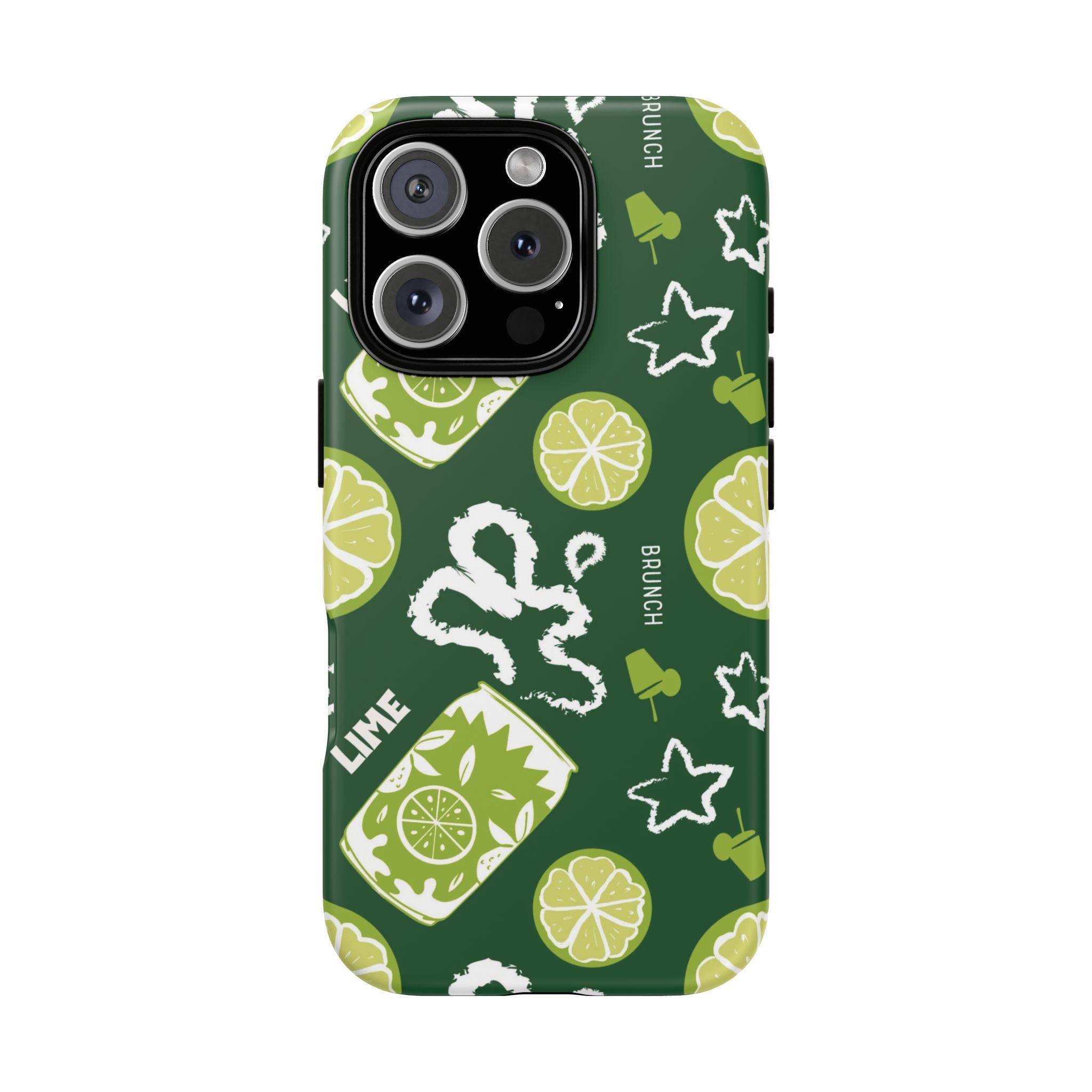 Lime Crush Tough Phone Case – Citrus Summer Vibes