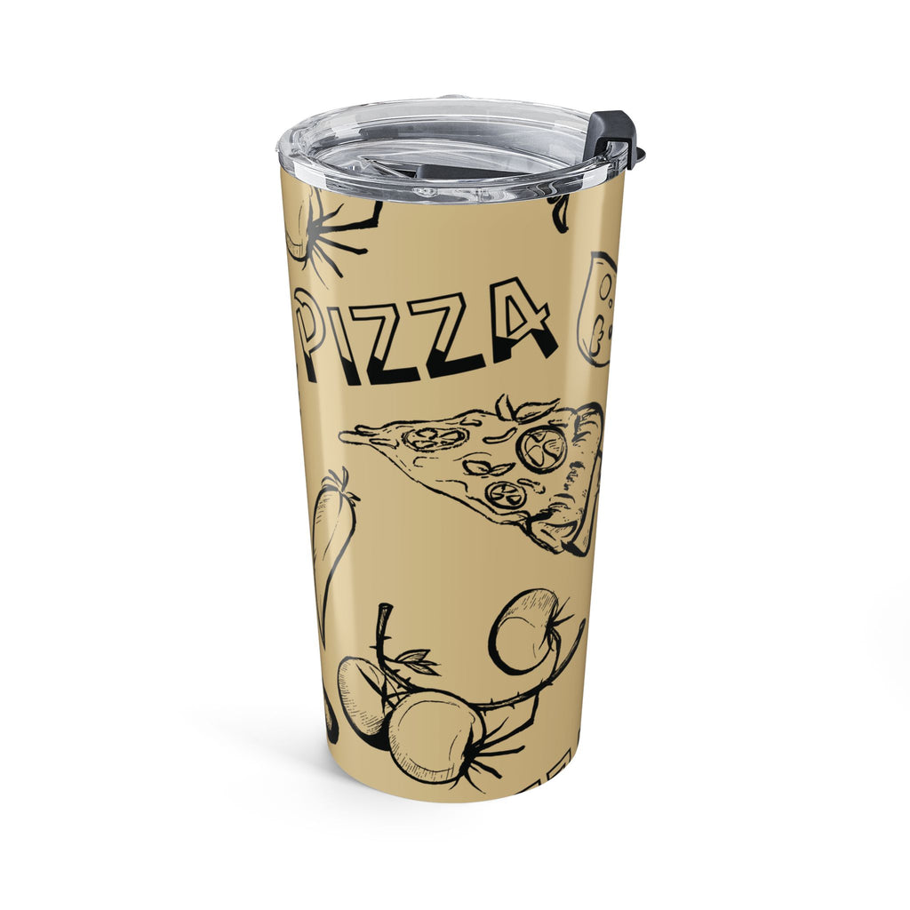 Pizza Doodle 20oz Tumbler - Italian Vibes Travel Mug