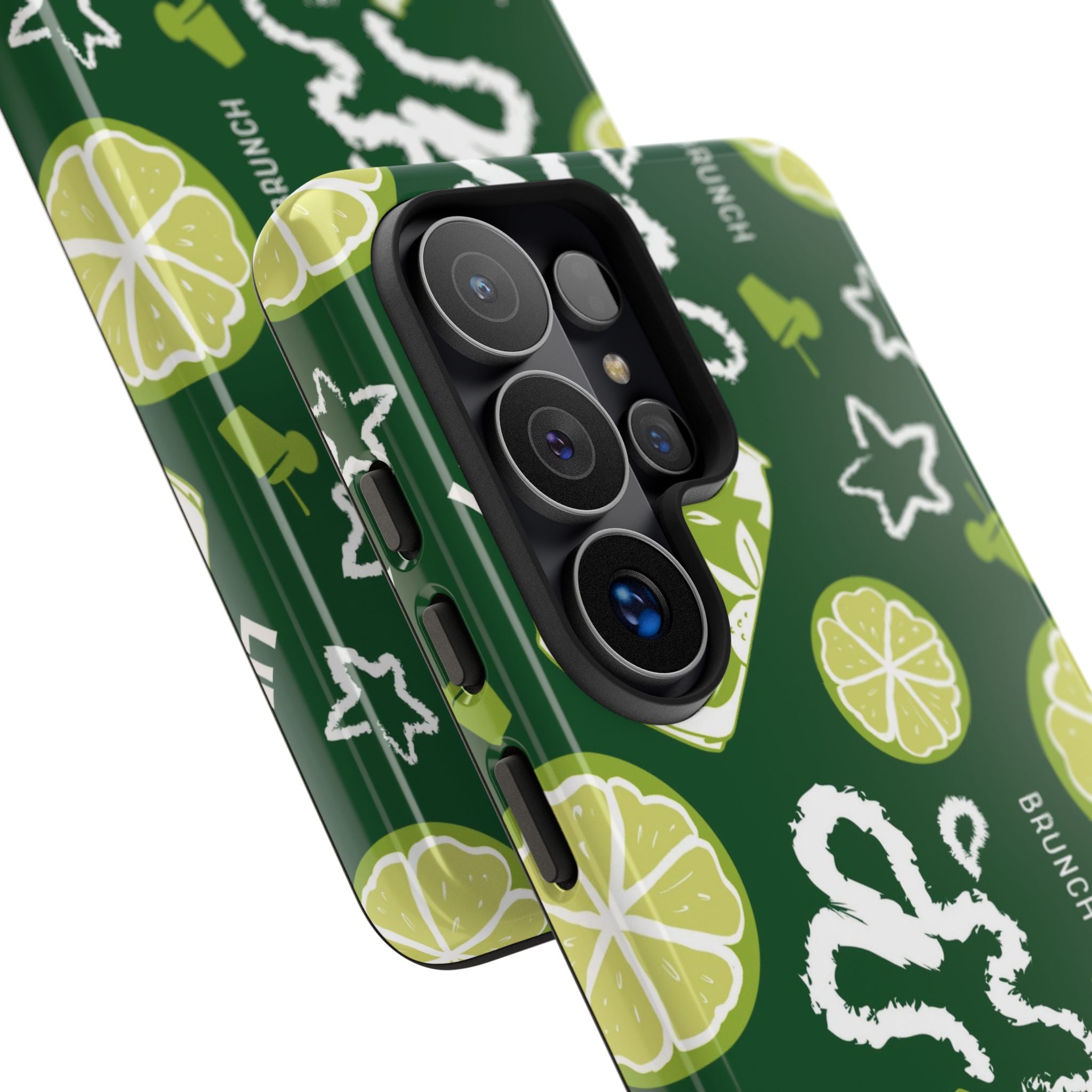 Lime Crush Tough Phone Case – Citrus Summer Vibes