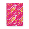 Pink Grapefruit Fruit Brunch Hardcover Journal – Pink Aperol Inspired Design
