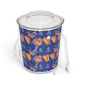 Aperol Spritz Ice Bucket with Tongs — Clear Acrylic Party Cooler