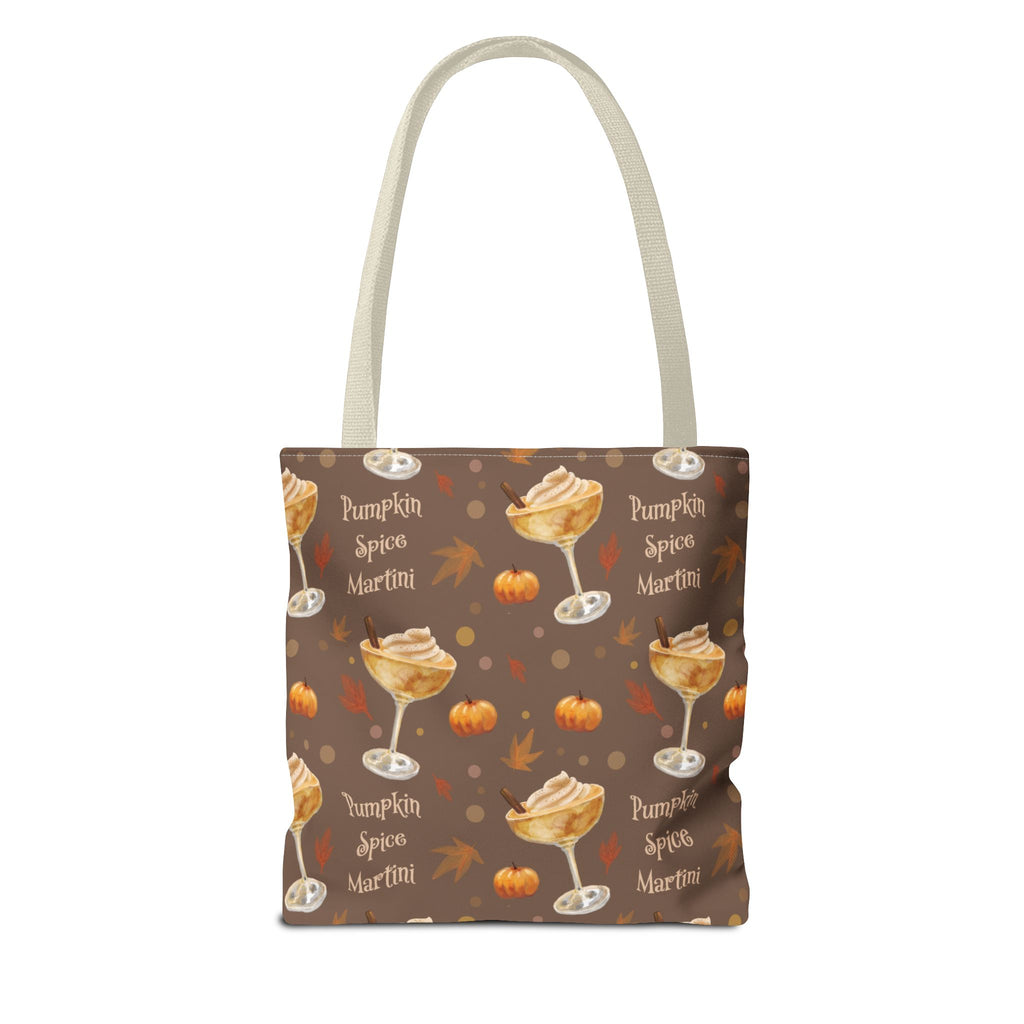 Pumpkin Spice Martini Tote Bag — Brown Pumpkin Collection Inspired Design