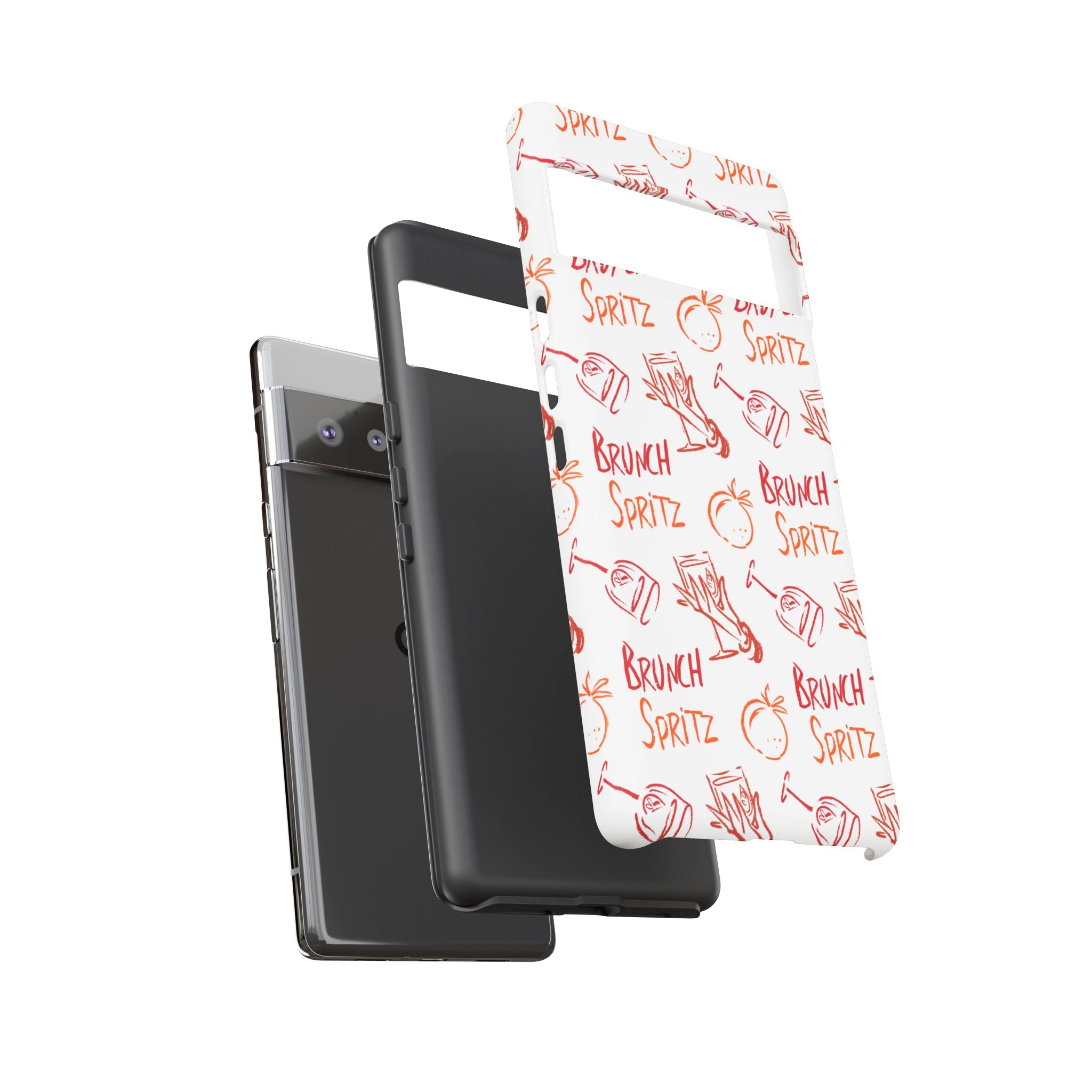 Brunch Spritz Phone Case — Red & Orange Aperol Inspired Design