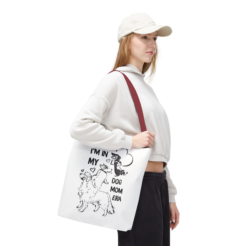 Dog Mom Era Tote Bag – Cute Puppy Tote for Dog Mom | Dog Lover Gift