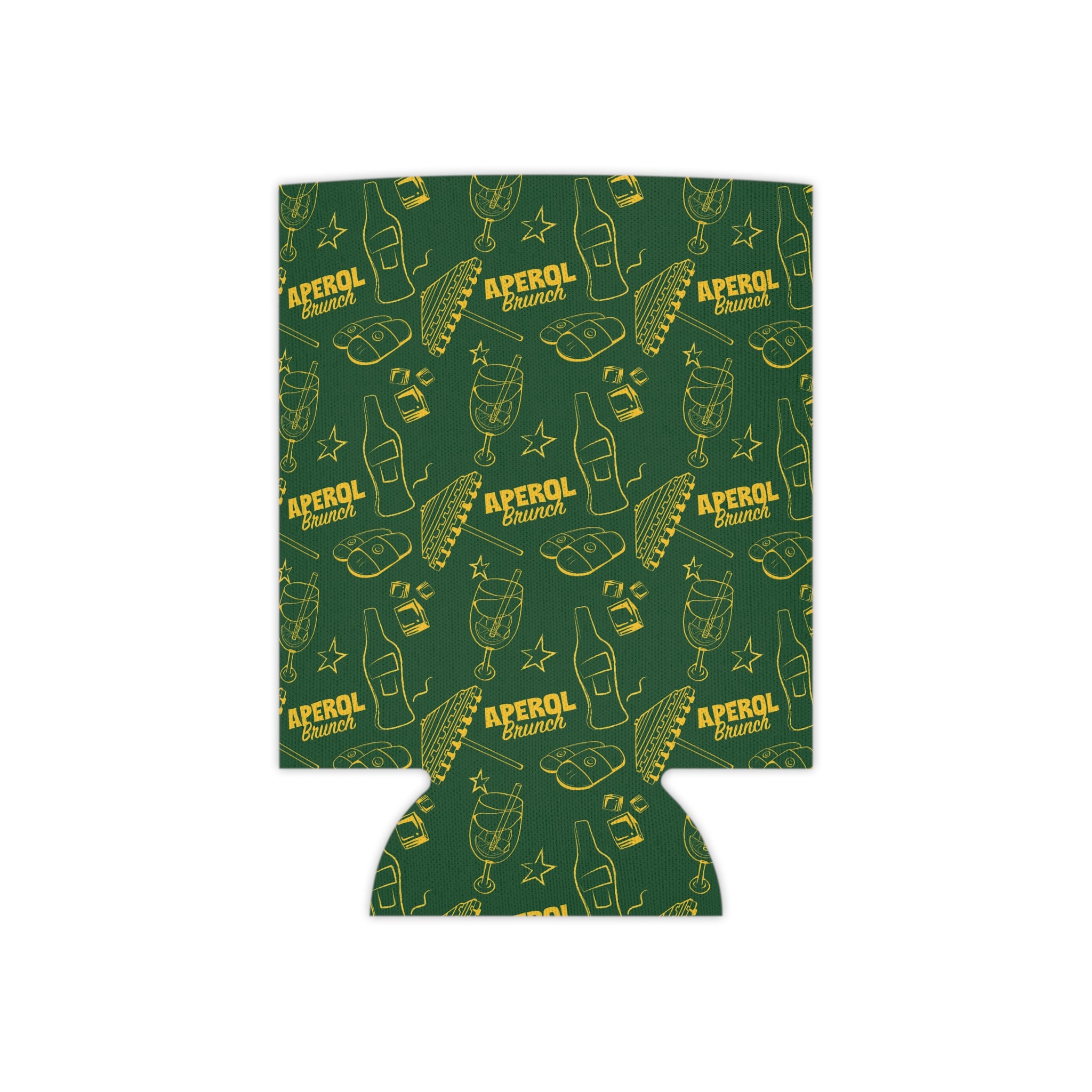 Aperol Brunch Can Cooler - Green Aperol Inspired Design
