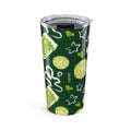 Lime Lemon 20oz Tumbler | Citrus Travel Mug | Stainless Steel Insulated Cup | Summer Drinkware | Lemon Lover Gift | Brunch Cup