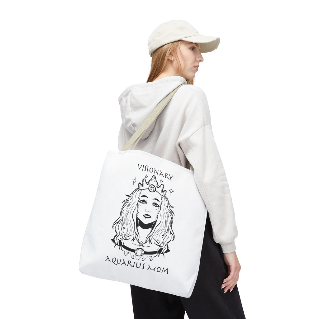 Aquarius Mom | Tote Bag — Zodiac Astrology Gift