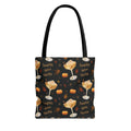 Pumpkin Spice Martini Tote Bag — Black Pumpkin Inspired Design