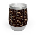 Espresso Martini Wine Tumbler — Dark Brown Espresso Collection Inspired Design