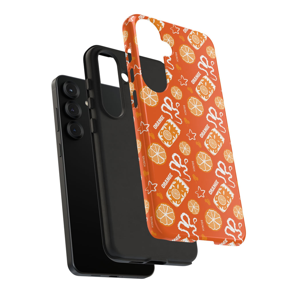 Orange Brunch Tough Phone Case – Orange Aperol Inspired Design