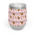 Apple Cider Old Fashioned Wine Tumbler  — Light Pink Apple Cider Collection Inspired Design