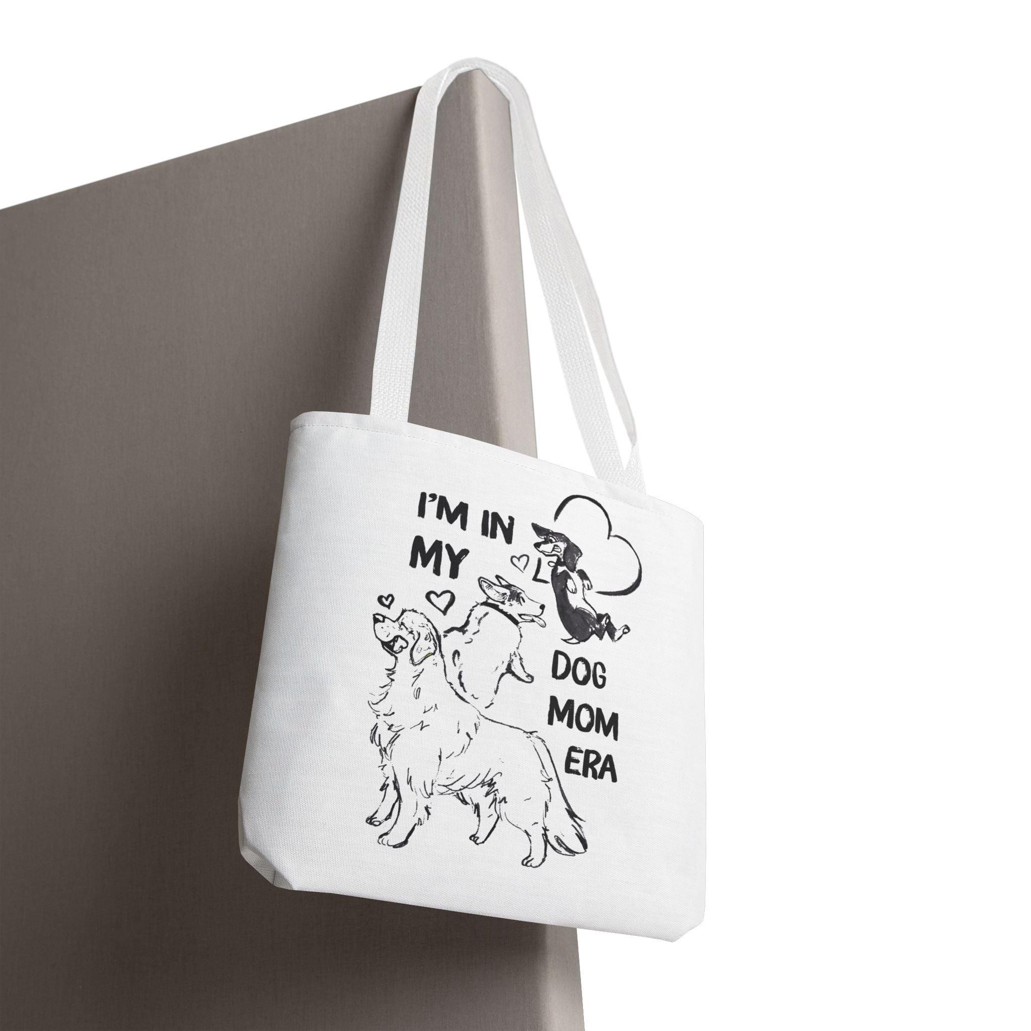 Dog Mom Era Tote Bag – Cute Puppy Tote for Dog Mom | Dog Lover Gift